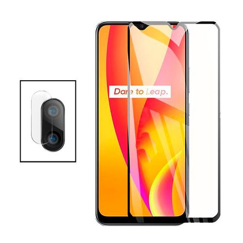 Kit Film Caméra Arrière + Film De Verre Trempé 5d Full Cover Pour Samsung Galaxy A10