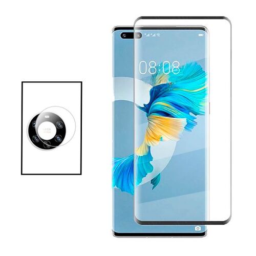 Kit Film Caméra Arrière + Film De Verre Trempé 5d Full Cover Pour Huawei Mate 40 Pro+
