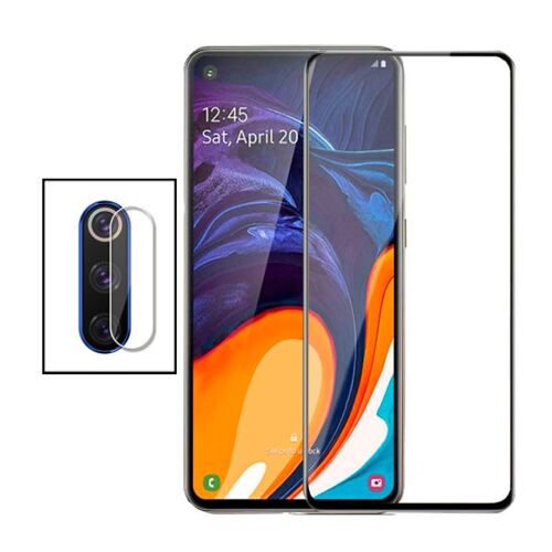 Kit Film Caméra Arrière + Film De Verre Trempé 5d Full Cover Pour Huawei Y7p