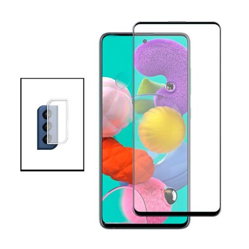 Kit Film Caméra Arrière + Film De Verre Trempé 5d Full Cover Pour Samsung Galaxy S21 Fe