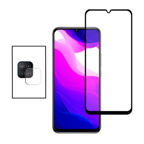 Kit Film Caméra Arrière + Film De Verre Trempé 5d Full Cover Pour Samsung Galaxy M12