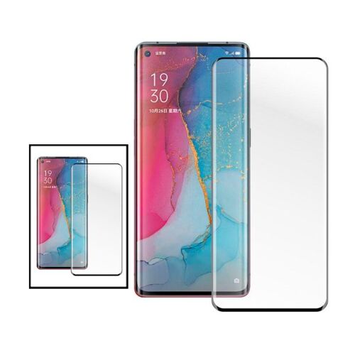 Kit 2 Film De Verre Trempé Incurvé Pour Oppo Find X2 Neo