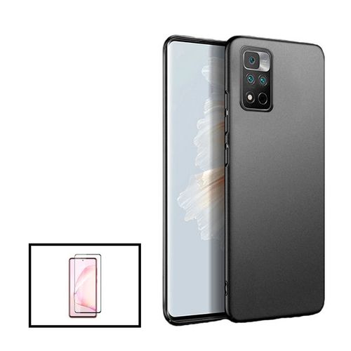 Kit Film De Verre Trempé 5d Full Cover + Coque Slimshield Pour Xiaomi Redmi Note 11 Pro - Noir