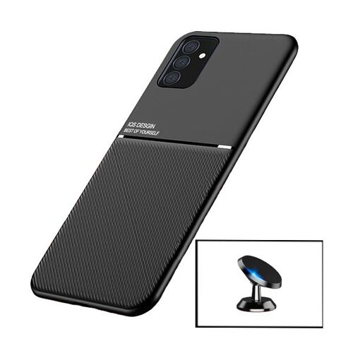 Kit Coque Magnetic Lux + Support Magnétique De Voiture Pour Samsung Galaxy M52 5g