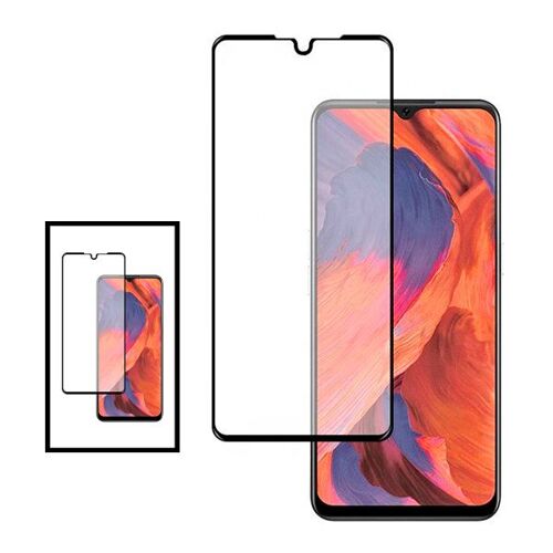 Kit 2 Film De Verre Trempé 5d Full Cover Pour Oppo A15