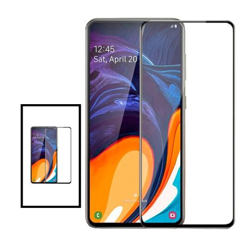 Kit 2 Film De Verre Trempé 5d Full Cover Pour Samsung Galaxy A80