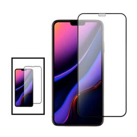 Kit 2 Film De Verre Trempé 5d Full Cover Pour Iphone 11