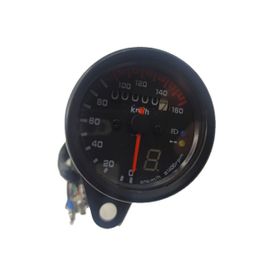 Nouveau Tableau De Bord Rétrofit Compteur Kilométrique Led Compteur Kilométrique Avec Affichage De Vitesse Rétro Tachymètre Universel