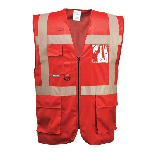 Gilet haute visibilité Portwest Iona Executive Rouge L