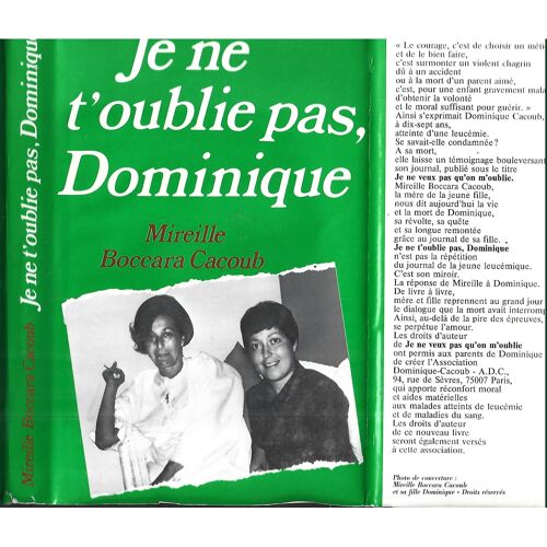Je Ne T'oublie Pas Dominique Cacoub