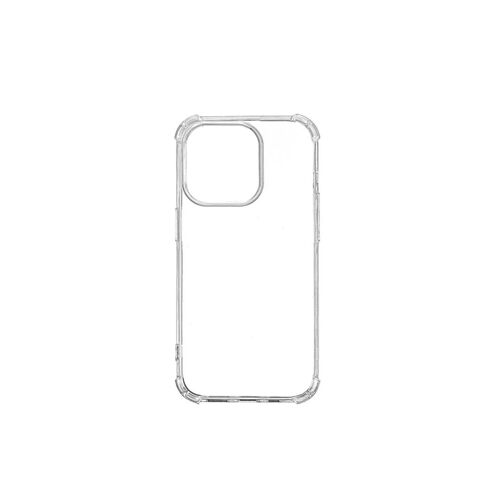 Coque de protection Transparent : 4 coins renforcés - anti-chocs - ultra-résistant - semi-rigide - compatible pour iPhone 14 PRO