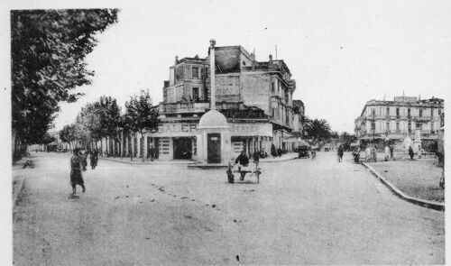 Carte Postale Ancienne N° 7 - Bizerte - Tunisie - Carrefour Du Boulevard De La Republique Et Avenue De France - Editions Compagnie Des Arts Photomecaniques