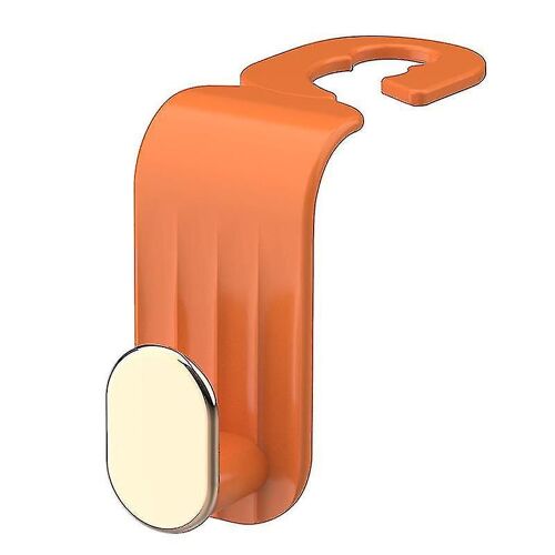 Light Luxury Car Hook Seat Backrest Storage Hanger Multifunctional Rear3pcs-Orange