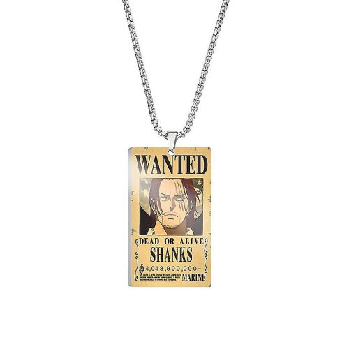 Poster Tag One Pieces Ace Anime Collier Bijoux Pendentif Cosplay Accessoires Cadeau De Noël