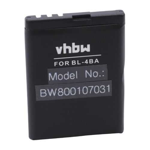 Vhbw Batterie Compatible Avec Nokia 7500 Prism, N76 Smartphone (750mah, 3,7v, Li-Ion)