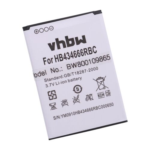 Vhbw Batterie Compatible Avec Huawei E5577 4g, E5577cs, E5575, E5575s, E5577c, E5573s-606 Routeur Modem Hotspots (1500mah, 3,7v, Li-Ion)