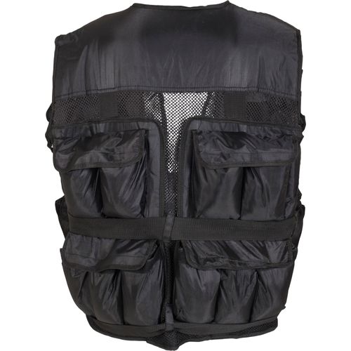 Gorilla Sports - Gilet Lesté Noir 30kg