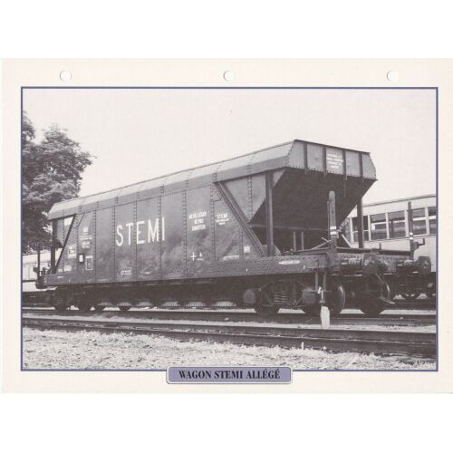 Fiche Trains De Légende Wagon Stemi Allégé