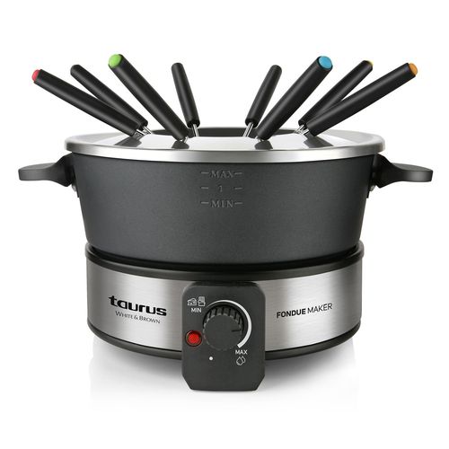 Taurus FF2 - Fondue - 2 litres - 1 kWatt - noir/inox