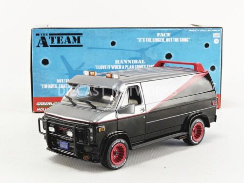 Greenlight Collectibles - 1/24 - Gmc A Team - Van Agence Tous Risques 1983 - 84072-Greenlight