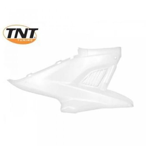 Cache Latéral Droit Blanc Tnt Scooter Mbk 50 Nitro Neuf Scoot Protège Jambe