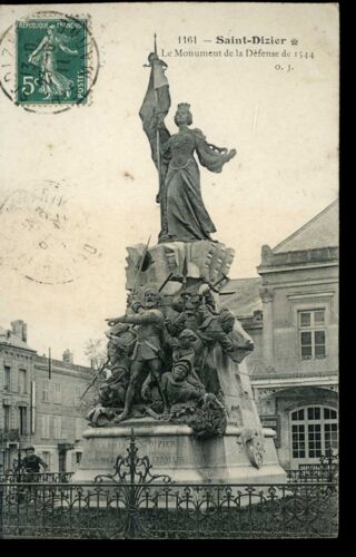 Carte Postale De Saint-Dizier (Haute-Marne) Le Monument De La Défense De 1544