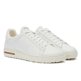 Birkenstock Bend Low Leather Baskets Blanches