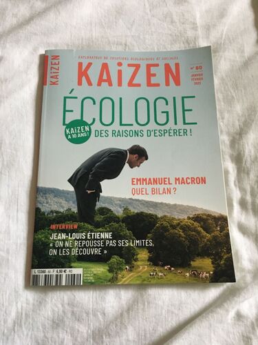 Écologie Des Raisons D’Espérer .Kaizen Num 60 
