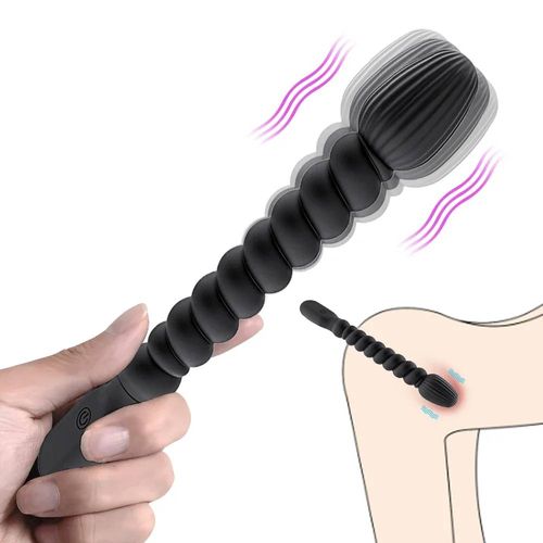 Vibromasseur Anal Pour Hommes Masseur De Prostate Godemichet Anal Boules Anales Jouets Sexuels Pour Adultes Pour Femmes Mâle Gay Silicone Masturbateur Jouet--Lazhu02