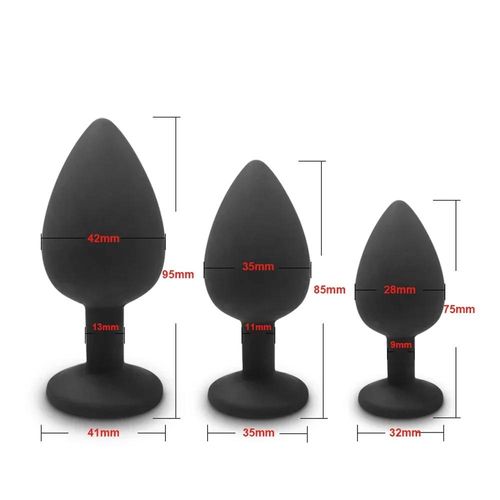 4 Pièces Plug Anal En Silicone Souple Mini Plug Anal Érotique Pour Jouet Anal Débutant Masseur De Prostate Jouet Sexuel Pour Hommes Femmes Couples Gays--Ap-Sml-Bk