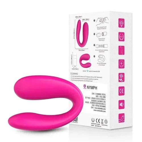 Vibromasseur De Type U Pour Couple, Jouets Sexuels Pour Femmes, Vagin, Clitoris, Stimulation Du Point G, Massage, Masturbateur Féminin, Produits Pour Adultes--Red With Box