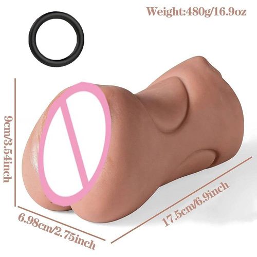3 En 1 Poche Chatte Mâle Masturbateur Hommes Pénis Stimulation 3d Réaliste Texturé Vagin Profond Anus Serré Bouche Réelle Adulte Sex Toy--M2 And C14