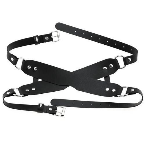Jeu Pour Adultes, Jouets Sexy Pour Hommes Et Femmes, Bondage Bdsm, Menottes Réglables, Sangles De Cheville, Fétiche, Sans Vibrateur, Accessoires Érotiques, Sex Shop--Black