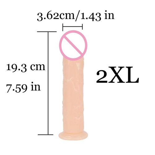 Gode En Msi Réaliste 7.0 Pour Femme, Pénis Él, Simulation Du Point G, Grand Pénis, Anus, Plug Anal, Changeur De Pénis Fallo Doppio Plug Xxl Gode¿Iche¿ Extra Large Dilatation Annale Xxxl Adult Sex Toys Women God Femmes--2xl Light Brown