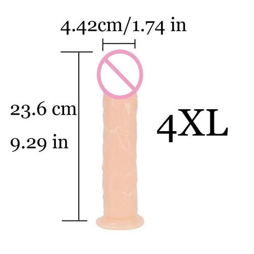 Gode En Msi Réaliste 7.0 Pour Femme, Pénis Él, Simulation Du Point G, Grand Pénis, Anus, Plug Anal, Changeur De Pénis Fallo Doppio Plug Xxl Gode¿Iche¿ Extra Large Dilatation Annale Xxxl Adult Sex Toys Women God Femmes--4xl Light Brown
