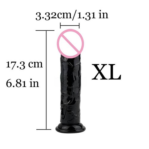 Gode En Msi Réaliste 7.0 Pour Femme, Pénis Él, Simulation Du Point G, Grand Pénis, Anus, Plug Anal, Changeur De Pénis Fallo Doppio Plug Xxl Gode¿Iche¿ Extra Large Dilatation Annale Xxxl Adult Sex Toys Women God Femmes--Xl Black