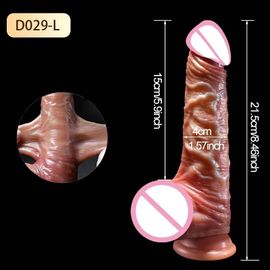 Gode Strapon Réaliste Portable Pour Femme, Gros Pénis, Jouets Sexuels, Peau, Testicules, Anal Coulissant, Vagin, Jaune Masqué Sexy, Adulte, Gode Sextoy, Plugs Anul Sextoy Homme, Vaginette Outil Massturbation Machine 18--D029-L