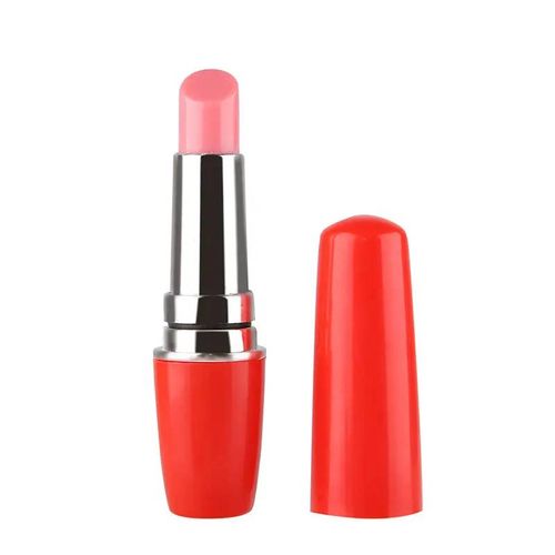 Mini Vibromasseur Rouge À Lèvres À Vitesse Réglable Pour Femme, Boule De Confidentialité, Unis Isseur De Clitoris, Massage, Jouets Sexuels, Produits Pour Adultes, 7.0--Battery Red