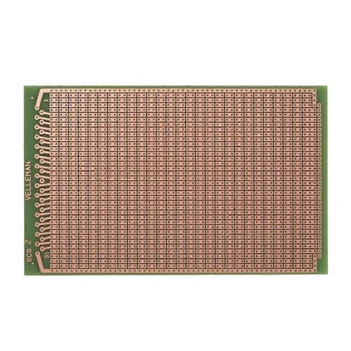 Eurocard Îlot 2 trous - 100X160Mm - Fr4 (1pc/Bl.)