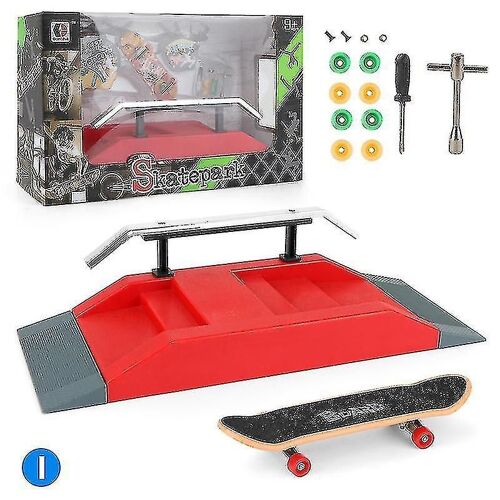 Skate Park Ramp Parts Toy Decks Fingerboard Parks Cadeau pour les enfants