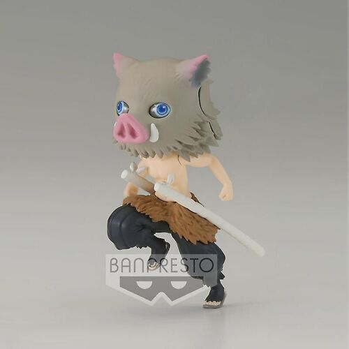 Demon Slayer Kimetsu No Yaiba Inosuke Hashibira Q Posket Petit Figure 7cm