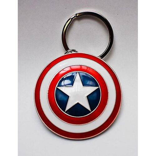 Marvel Comics Métal Porte-Clés Captain America Bouclier