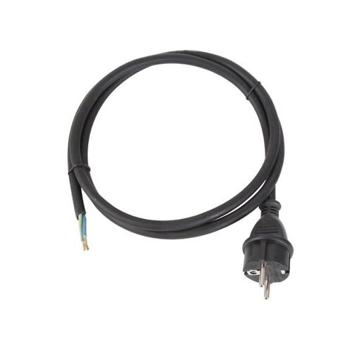 Cordon d'alimentation - Caoutchouc - 1,5 m - 3G2.5 - Cee 7/7 Plug To Open End