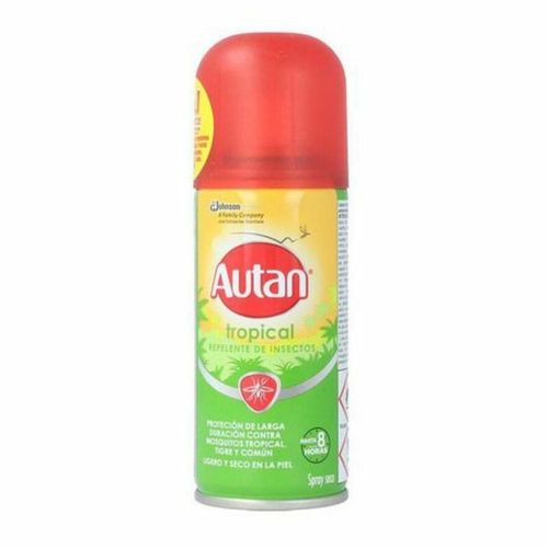 Répulsif Moustique Régulier et Tigre Autan Tropical 100 ml Spray 8 Heures