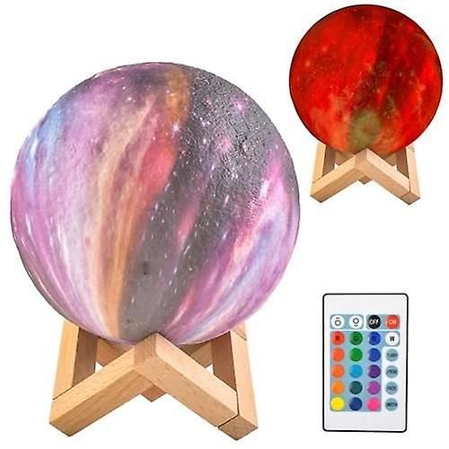 Lampe De Lune Au Bord Du Lit 15cm, 16 Couleurs