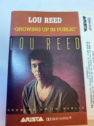Lou Reed Growing Up In Public Cassette Audio