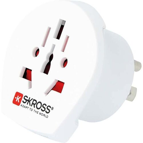 Adaptateur de voyage World-to-USA mis à la terre