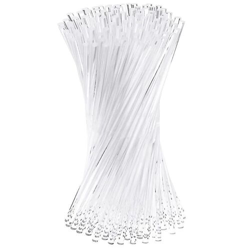 100 pièces 4 pouces Acrylic Lollipop Sticks Clear Réusable Acrylic Rods pour la fabrication de sucettes Cake Can