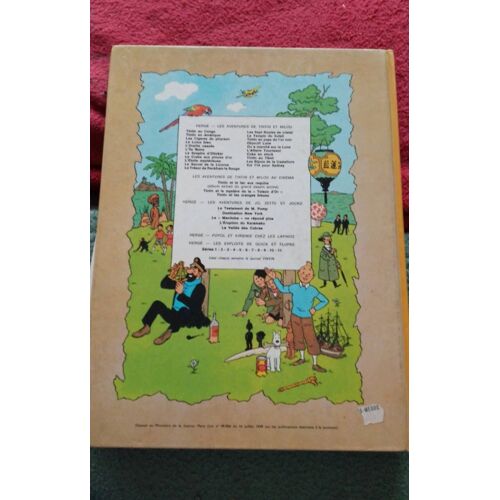 Tintin Étoile Mystérieuse 1966