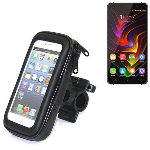 Pour Oukitel C5 Pro Bike Mount Support Guidon Vélo Moto Quad Scooter Etc Étanche Étui Housse Titulaire Pour Oukitel C5 Pro Hydrofuge - K-S-Trade®